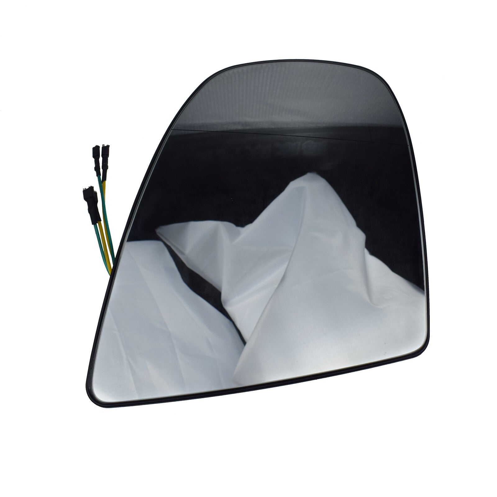 Heated right passenger side mirrored glass, suitable for 2007-2014 for BMW X5, X6, E70, E71, E72, LCI Q