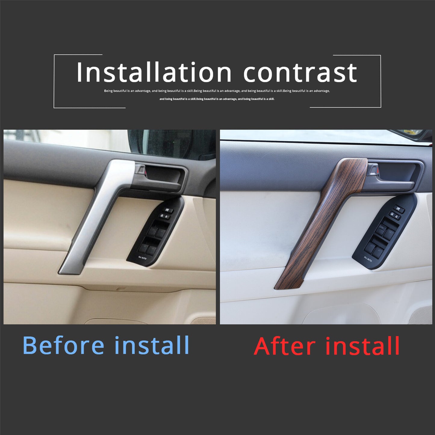 for Mazda MX-5 Miata ND Interior Gear Transmission Trim Cover 2016-23 Carbon Fiber ABS- v