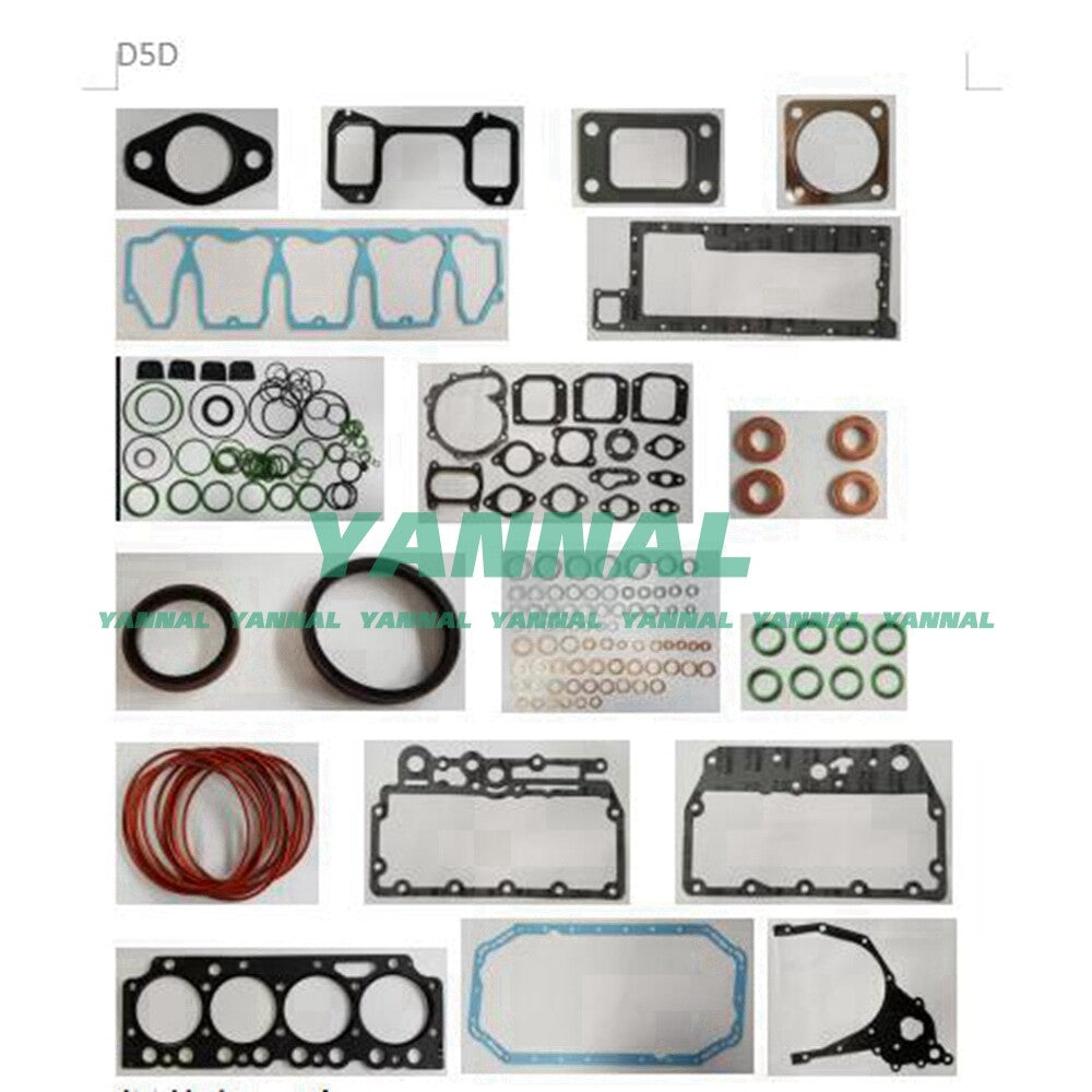 D5D Full Washer Kit for Volvo Excavator Engine Parts -