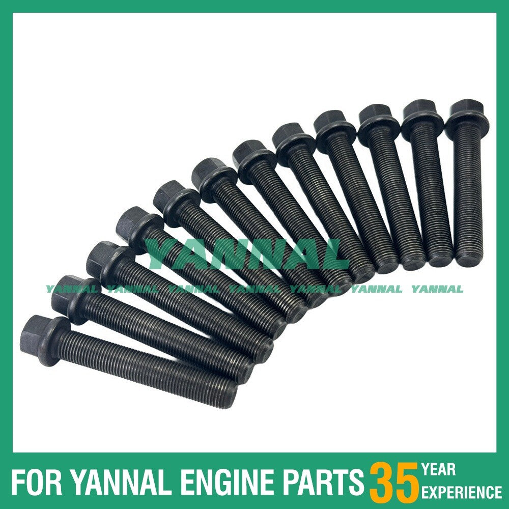 Compatible with for Volvo D6D connecting rod screws, complete set of engine diesel parts for .