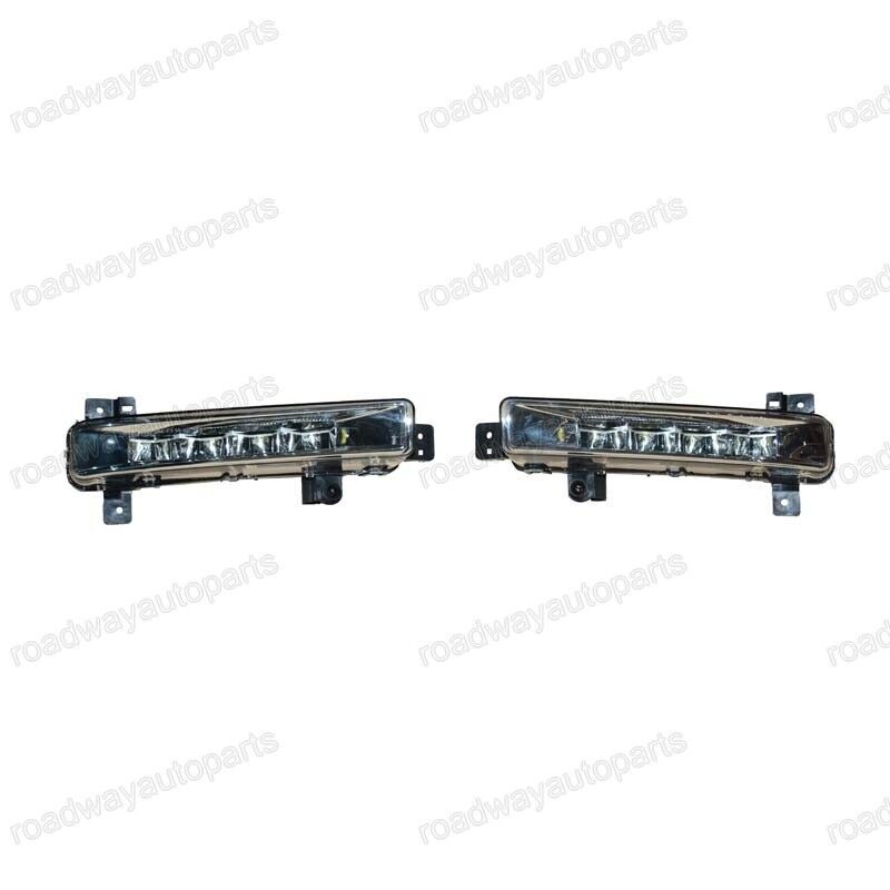 LED DRL Front Fog Driving Light Lamps Fit for BMW 5 Series G38 M Sport 2018-2020