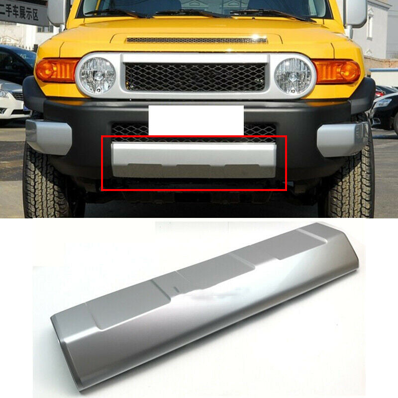 for Toyota FJ Cruiser 2007-2021 Silver Front Bumper Guard Lower Board Skid Plate