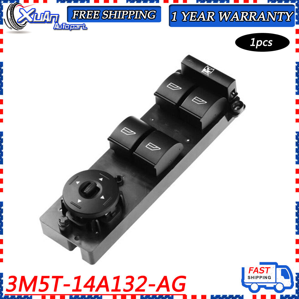 Electric Power Master window switch 3M5T14A132AG for Focus Mk2 C-Max - Brand New v