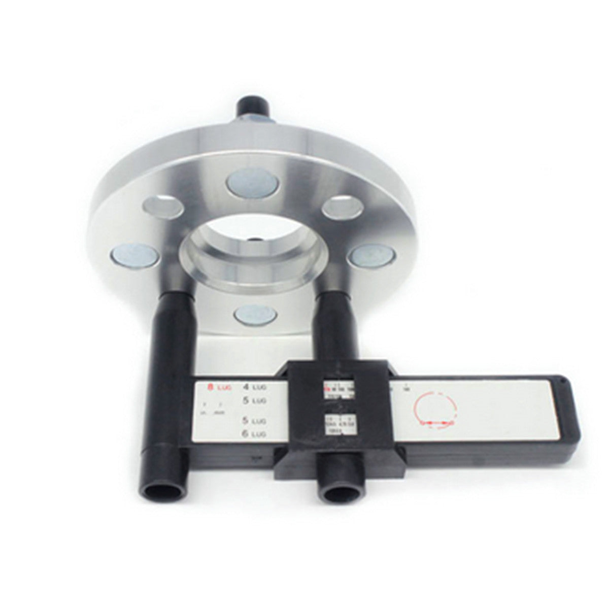Car Wheel PCD Bolt Pattern Gauge Tool Rim 4 5 6 8 Lug Measurement Instrument