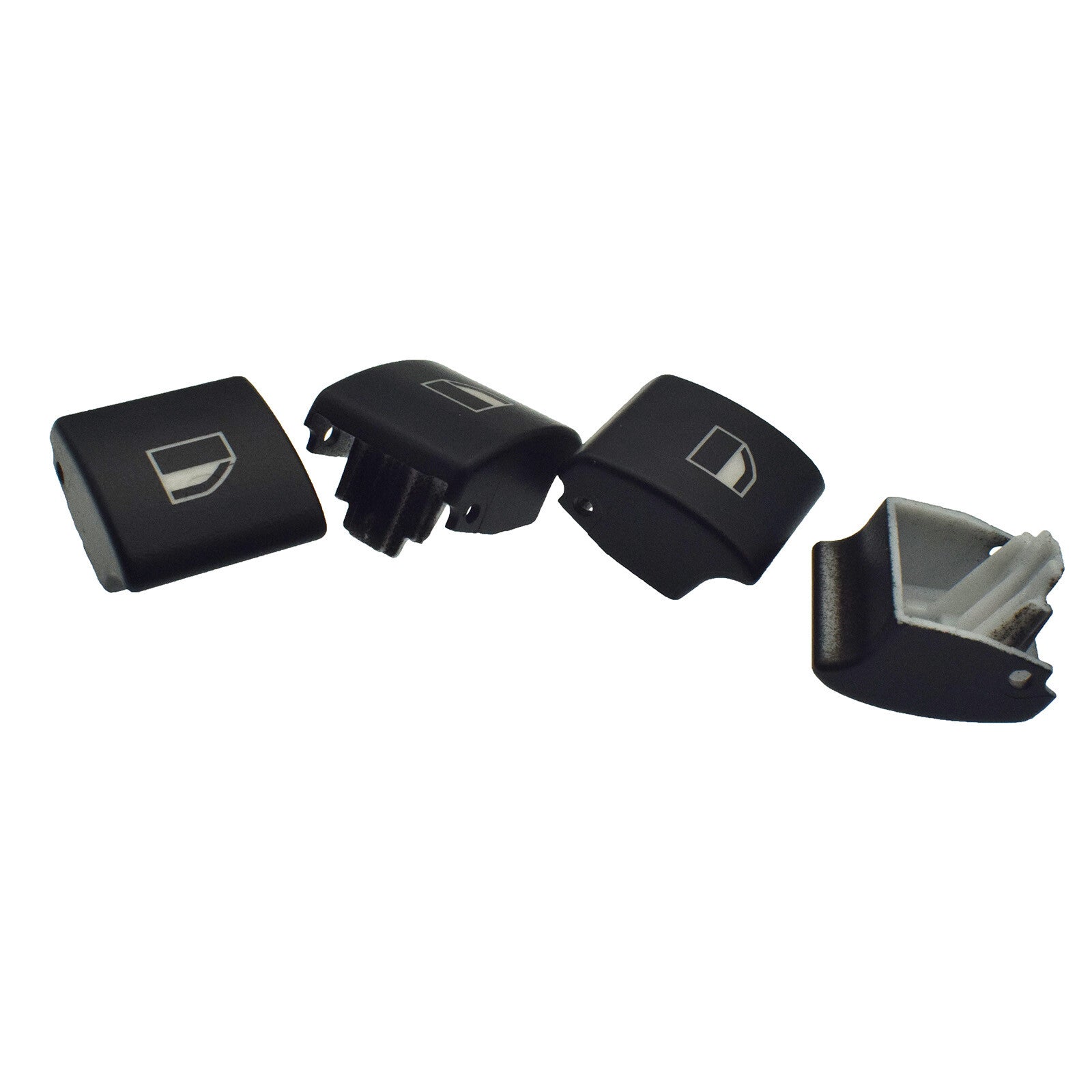 4-piece pack suitable for 3 E46 1998-05 window switch button cover front cover L/R 61318381514- n