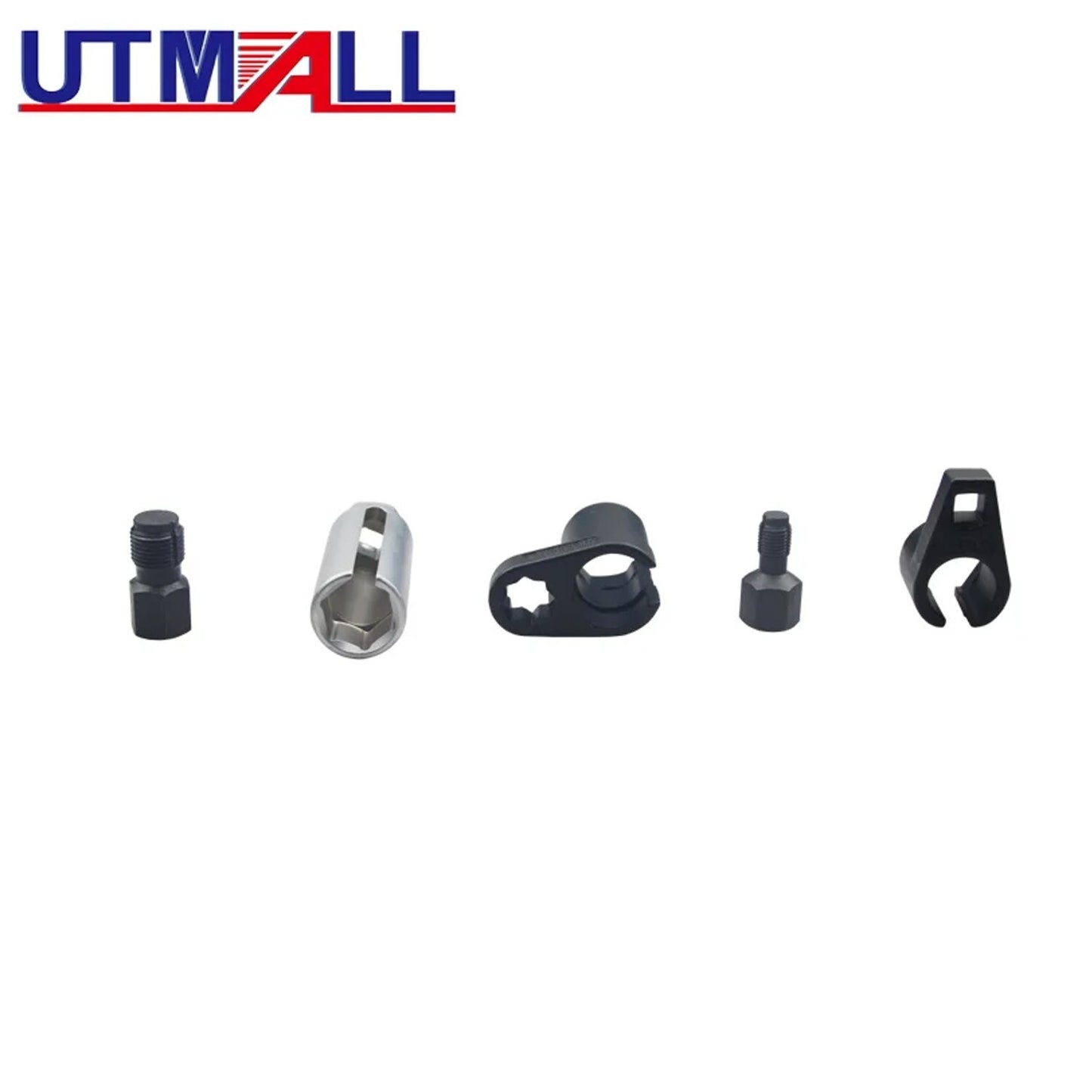 5-Piece Automatic Oxygen Sensor Thread Chaser Socket Vacuum Tool Makeup Remover Installer Set