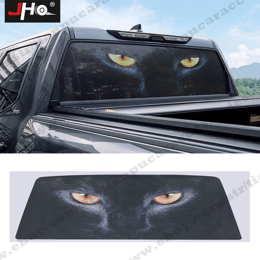 Rear Window Wolf Eyes Decal Vinyl Sticker Graphic for Truck for Toyota Tundra 2022