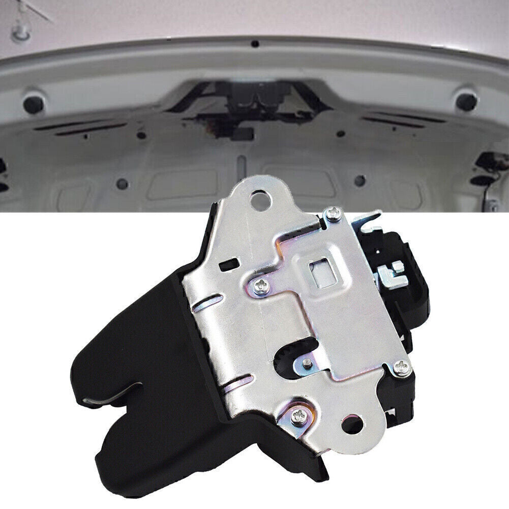 Rear Tailgate Trunk Latch fit for Hyundai for Elantra 2011 2012 2013-2016 black plastic Q