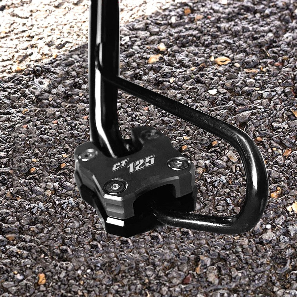 for HONDA CT125 Hunter Cub Side Stand Pad Plate Kickstand Support Extension
