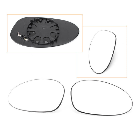 Mirror Glass Heated Fit for BMW 1-Series E81 E87 E82 Coupe E88 Cabrio 18cm x 10.1cm Q