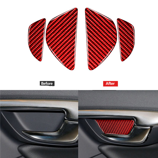 Carbon Fiber Side Door Vent Fender Protector Cover Trim For Supra A90 v