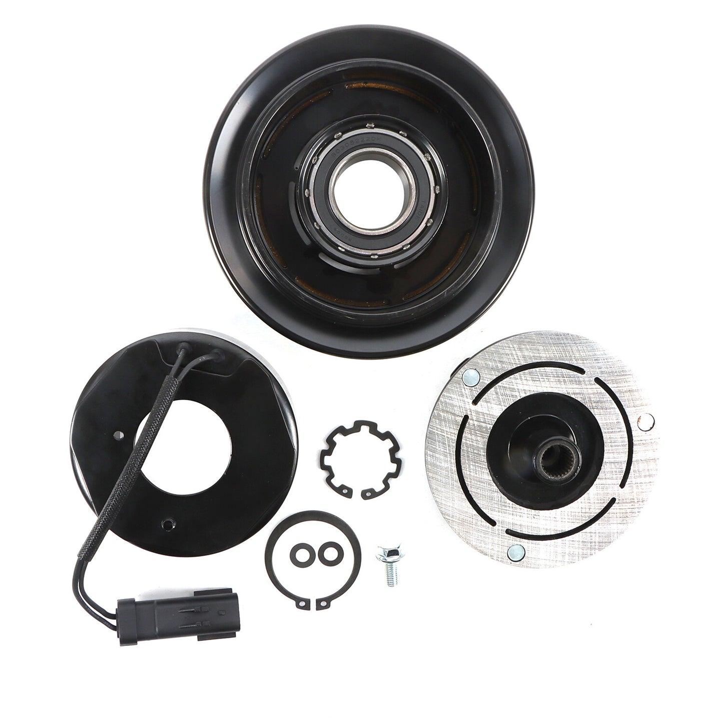 A/C AC COMPRESSOR CLUTCH KIT COIL PULLEY FITS 2004 - 2007 for DODGE DAKOTA 3.7L 4.7L