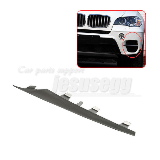Left Front Bumper Lateral Grille Trim Molding Fit for BMW x5 E70 2011 2012-2014