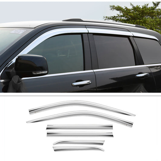 Chrome Window Visor Sun Rain Guard Vent Shade For 2011-2021 for Jeep Grand Cherokee