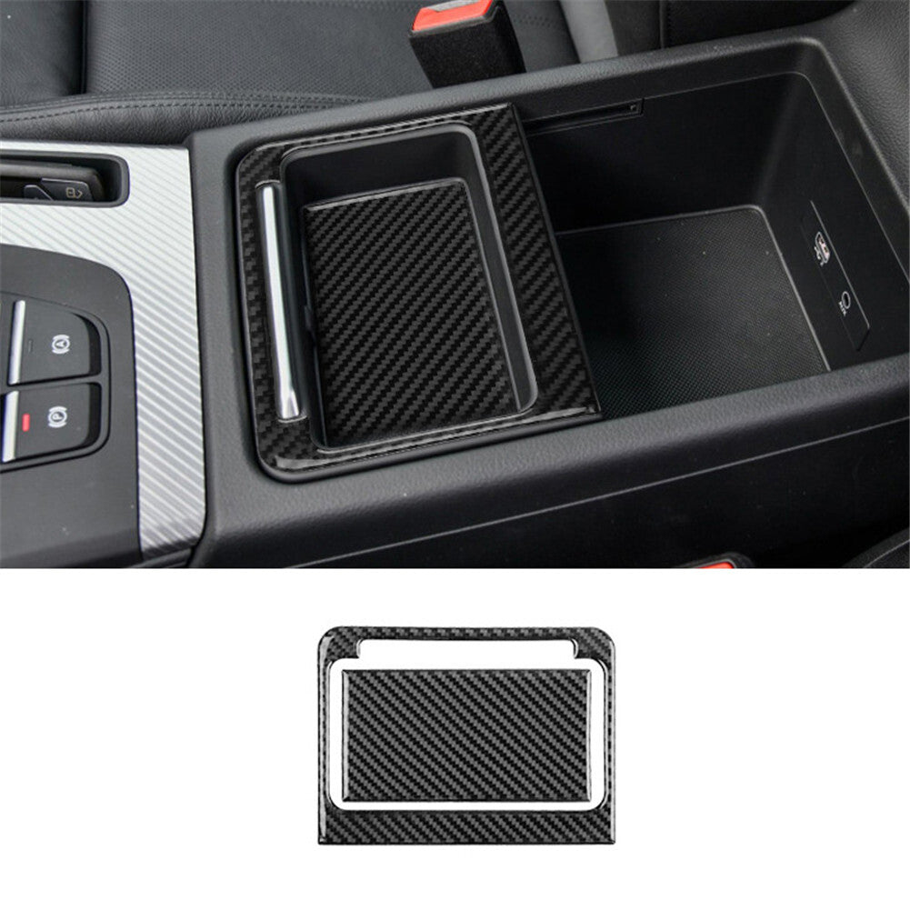 Carbon Fiber Door Sill Panel Trim Strip Cover for Mustang Mach-E 2021-2022 v