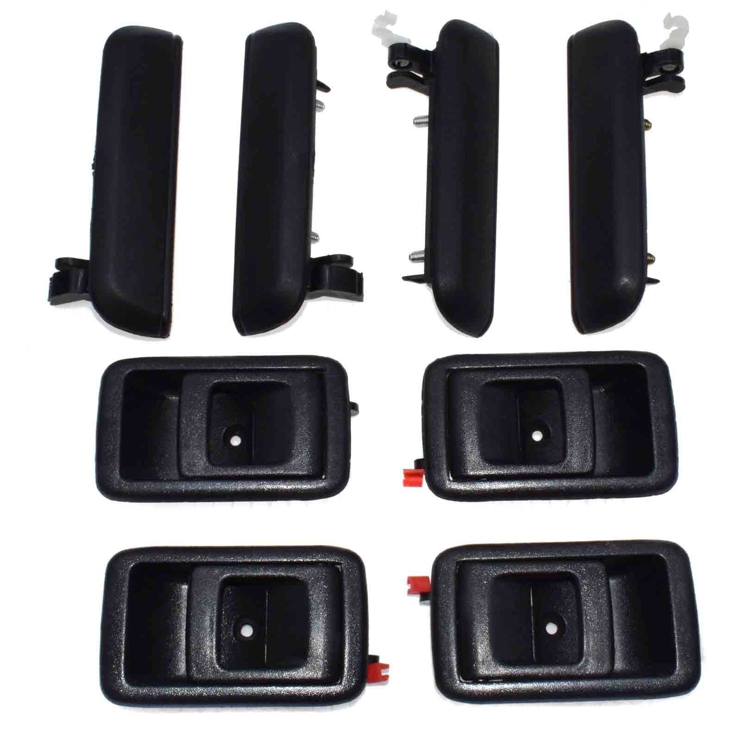 For Tercel 1995 - 98 inner and outer door handles left rear- v