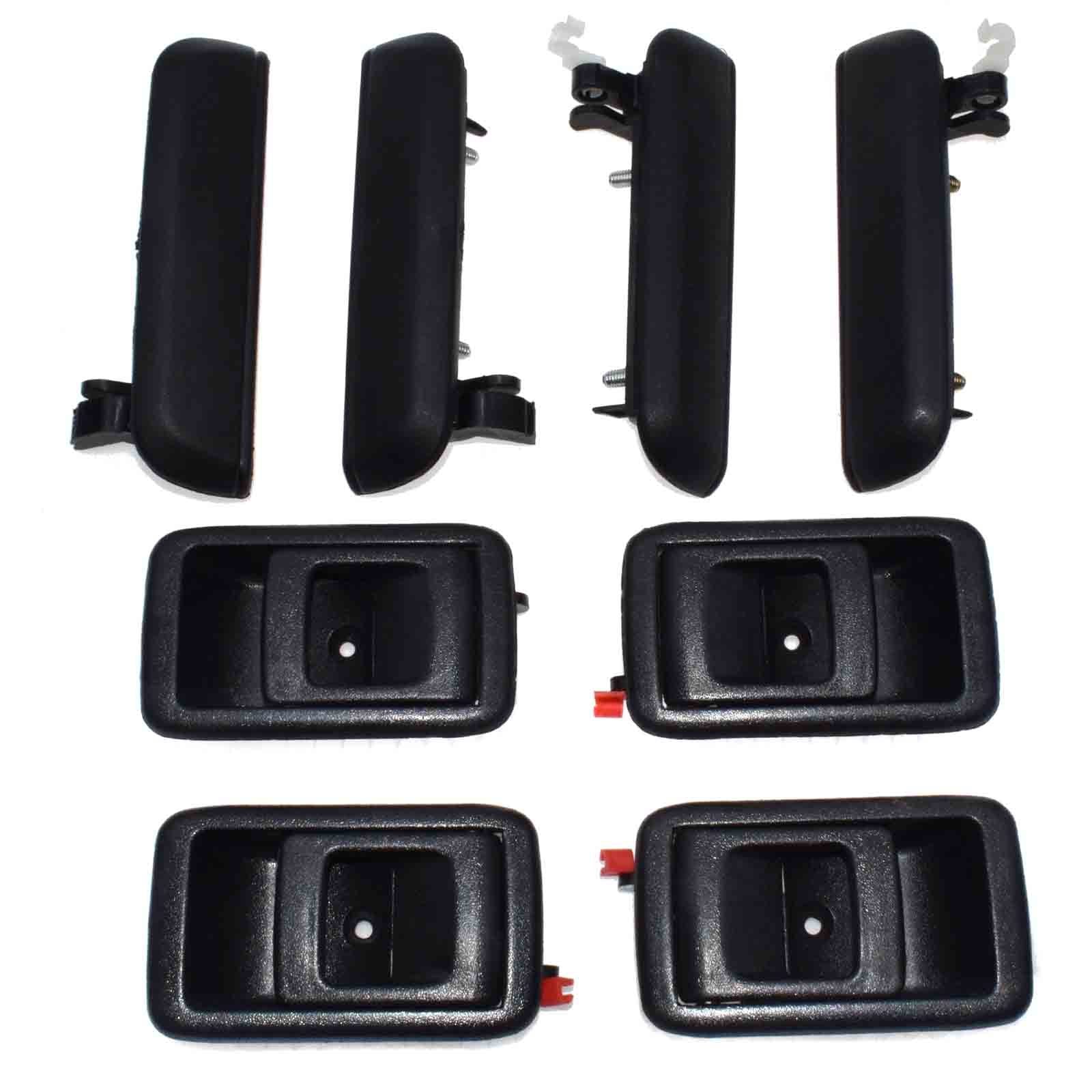 For Tercel 1995 - 98 inner and outer door handles left rear- v