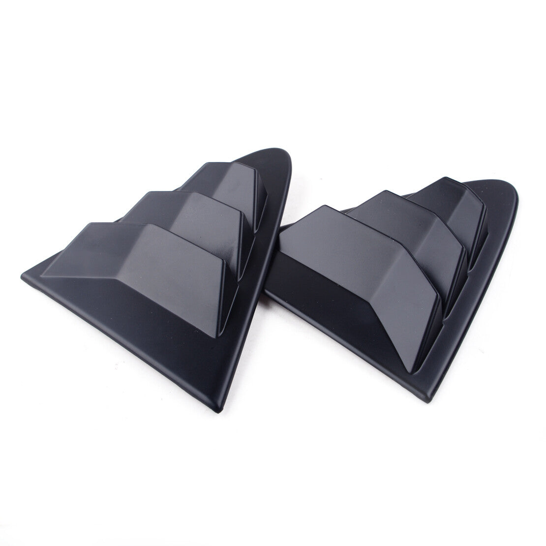2Pc Side Window Quarter Scoop Louver Cover Fit for Corolla Hatchback 2019 v