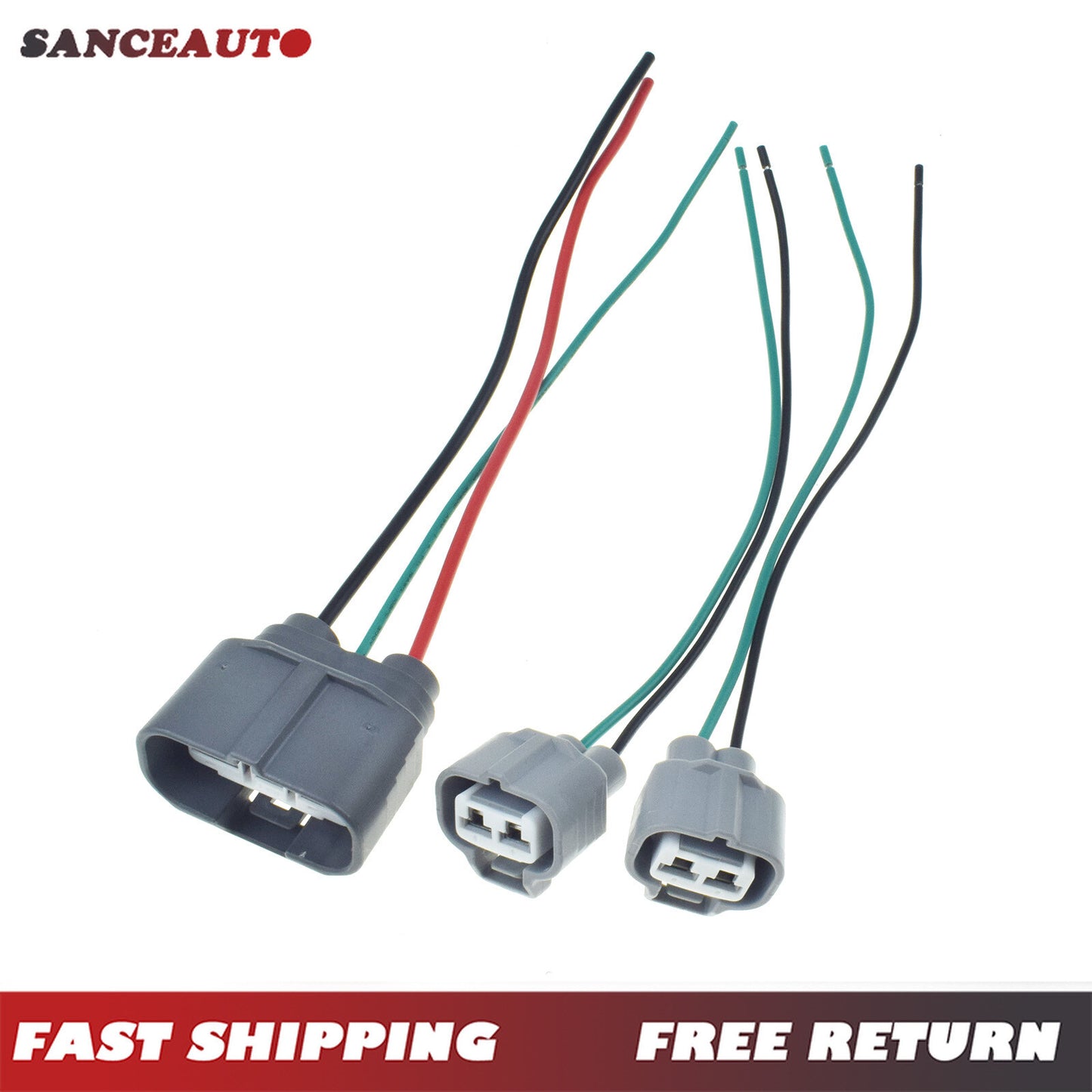 Cooling fan control module connector 3pcs for Infiniti 06-18 214934GA0A- n