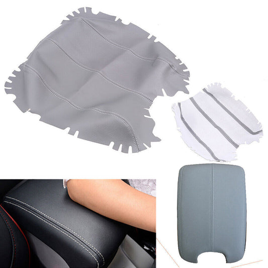 for Honda Accord 2008-13 12 Armrest Center Console Cover Synthetic Leather Gray Q
