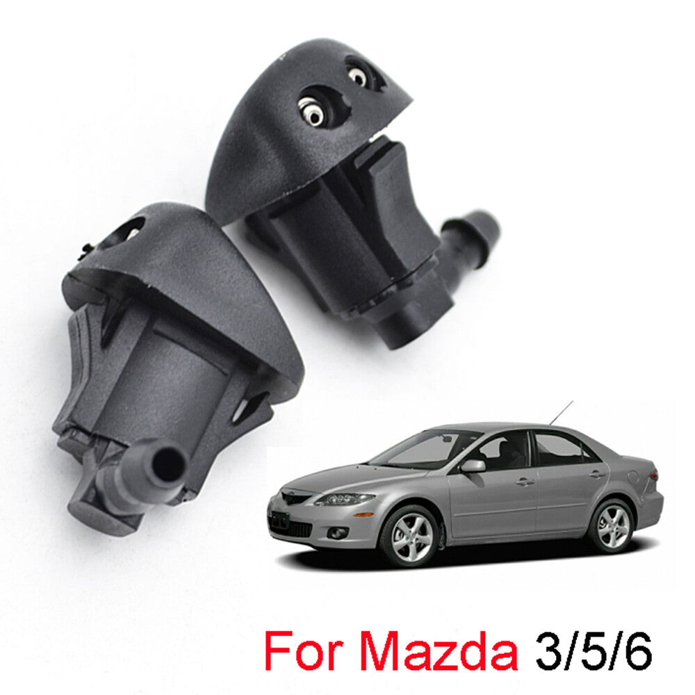 2Pcs Wiper Washer Nozzle Jet for Mazda 3 5 6 BK GG1 BN8V-67-510 BN8W-67-510 new Q