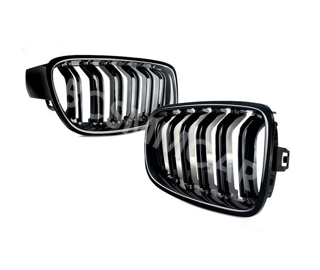 Front Hood Kidney Grille 51137263482 Fit for BMW 3 Series F30 F31 F35 2012-2018