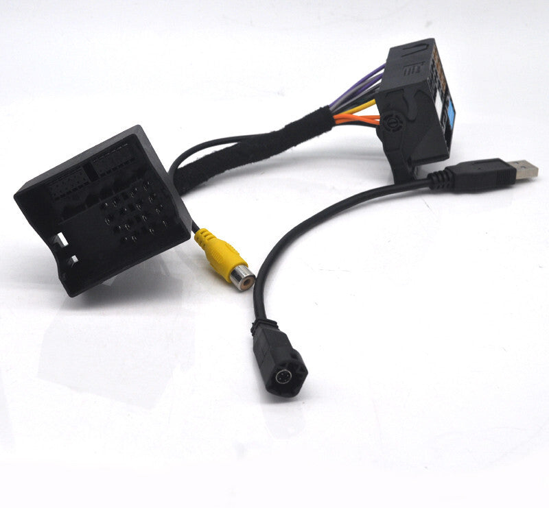 Quadlock Adaptor usb cable kit for VW / for SKODA for seat Radio 03-2015 Transporter T6 T5 v