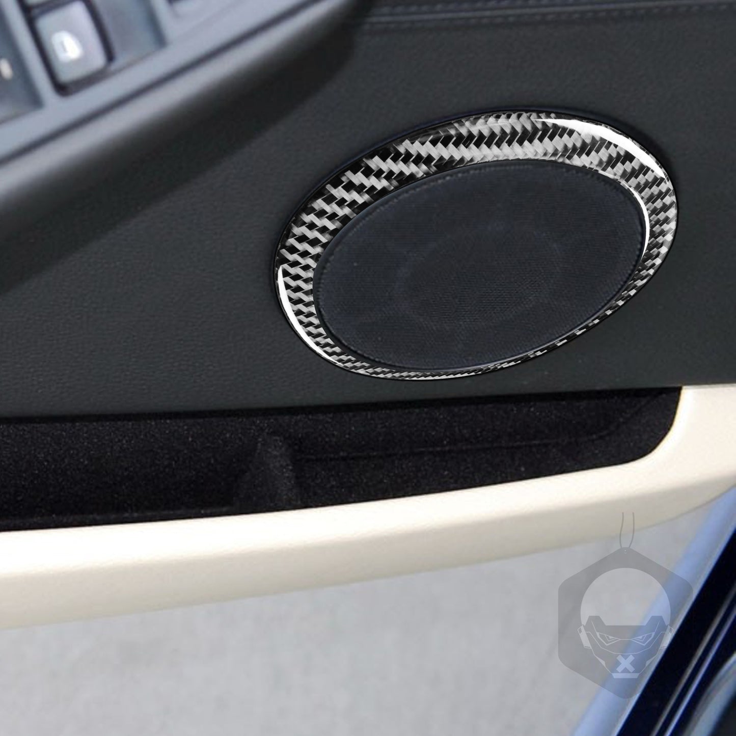 2Pcs Carbon Fiber Door Central Threshold Cover Trim For 86 for Subaru BRZ v