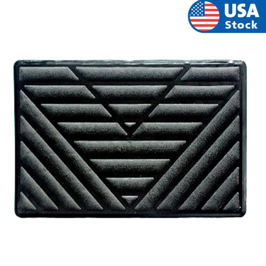 PVC Car Floor Carpet Pad Foot Mat Pedal Patch Cover Car Foot Pad Car Mat 25x15cm Q