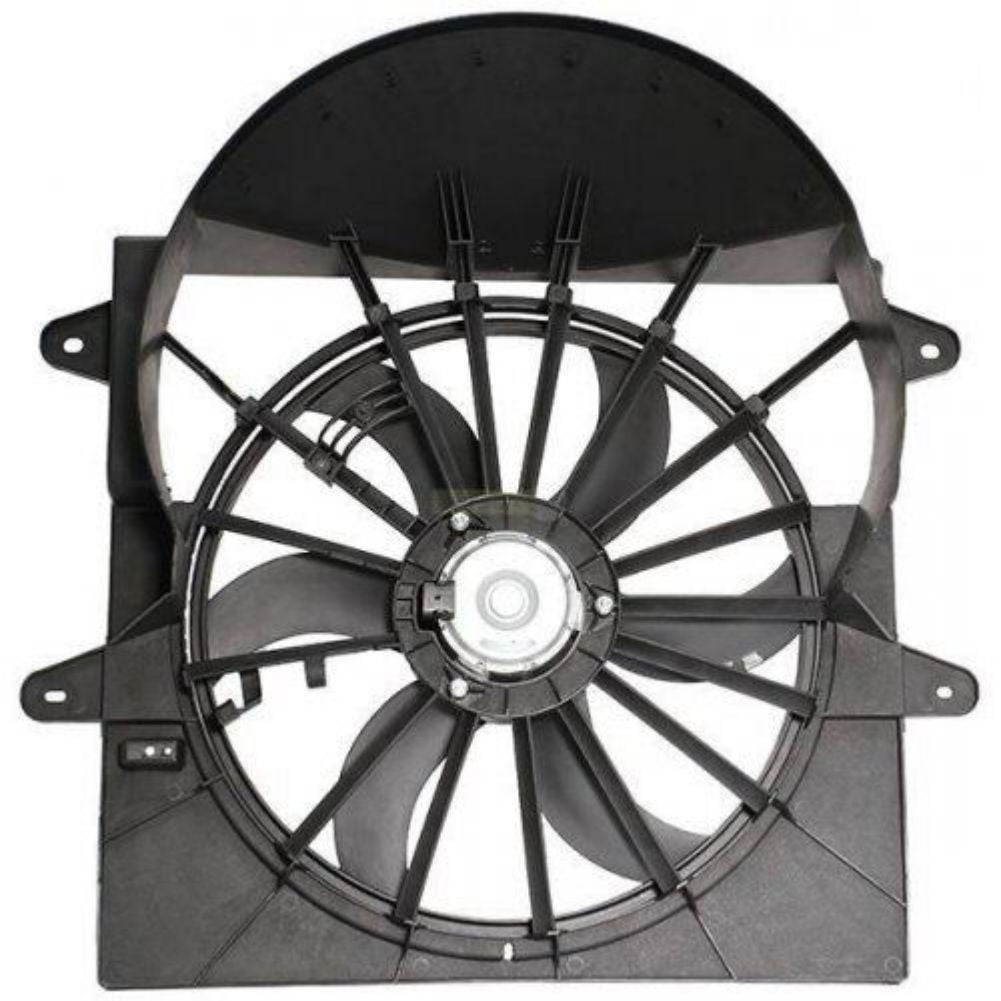 5143208AA Radiator Cooling Fan Assembly for Jeep Grand Cherokee Commander 05-08 Q