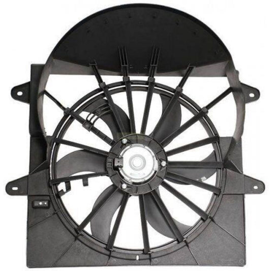 5143208AA Radiator Cooling Fan Assembly for Jeep Grand Cherokee Commander 05-08 Q