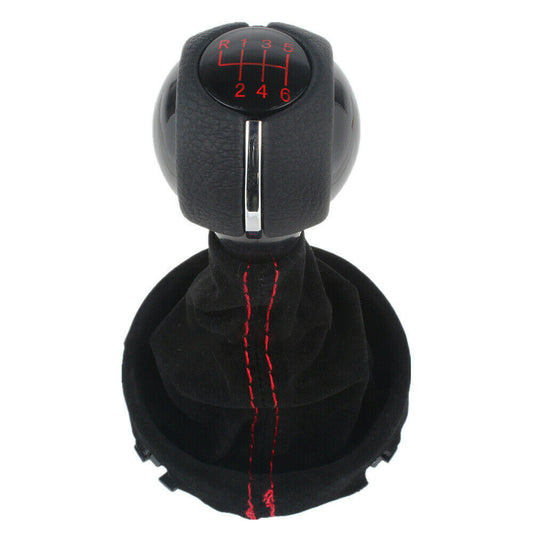 Red Line 6-Speed Manual Shift Button Cuff for Mini Cooper R56 R57 R58 Coupe Q