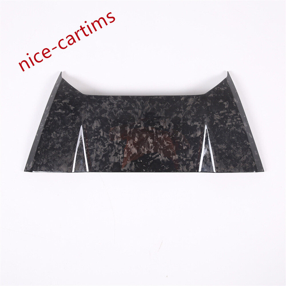 Forged Carbon Fiber Rear Speaker Upper Panel Cover for Corvette C8 2020-24 Coupe