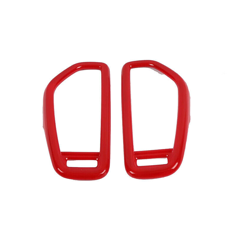 Gloss Black OX Horn Door Rearview Mirror Cover trim for Corolla 2019-2023 v