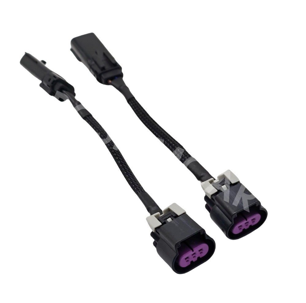 Car LED Headlight Adapter Cable 2Pcs Accessories Fit for Ford F-150 2009-2014 Q