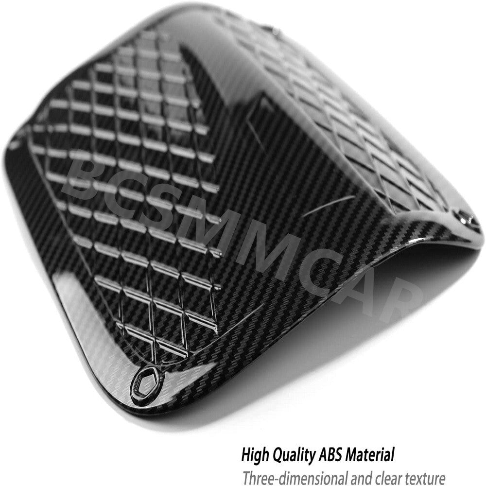 Fit for Toyota for Camry 2018-2023 Gas Fuel Tank Cover Carbon Fiber Look Cap Trim Q