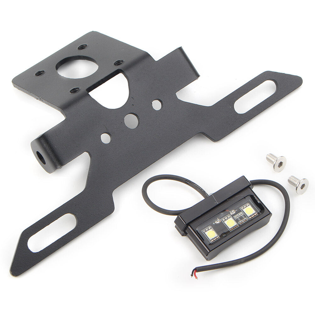 LED Light License Number Plate Holder Mount Bracket for Yamaha YZF R6 2017-2020