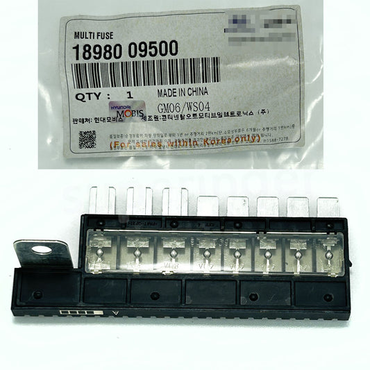 Multiple fuses 18980 - 09500 1898009500 18980 09500 Applicable to for Kia and for Hyundai , new, delivery.