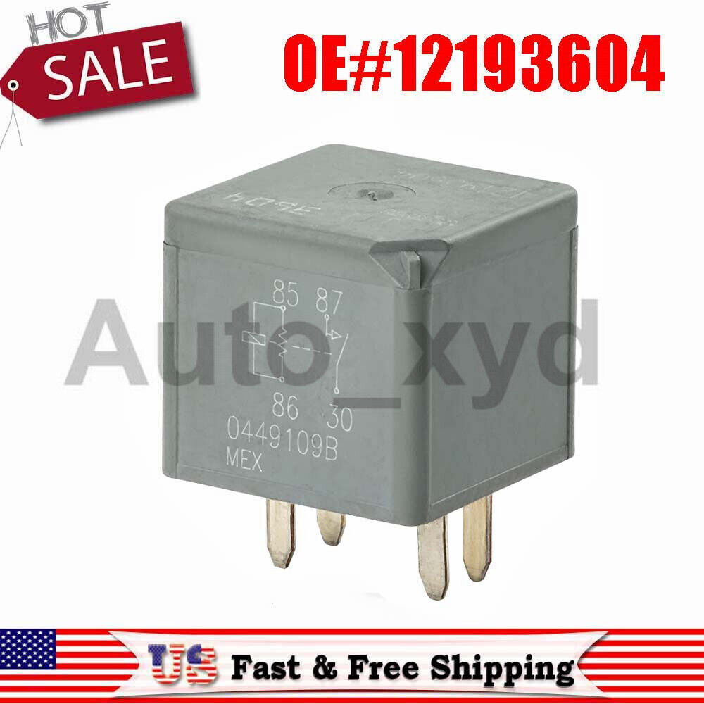 1x 4-Pins Relay Starter 12193604 for BUICK LACROSSE LUCERNE for CADILLAC for CHEVROLET