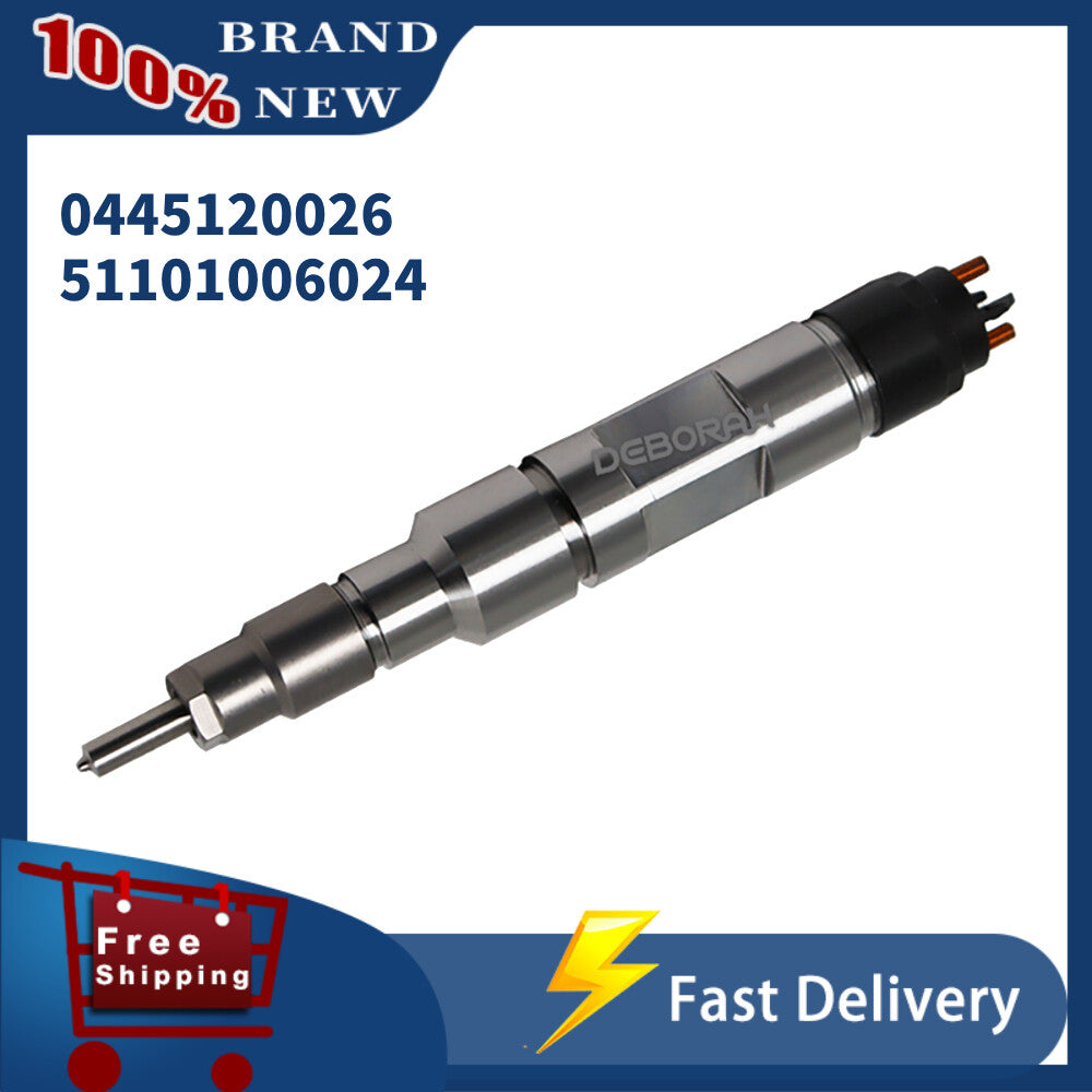 Common Rail Fuel Injector 0445120026 51101006024 Injector Nozzle for MAN Truck