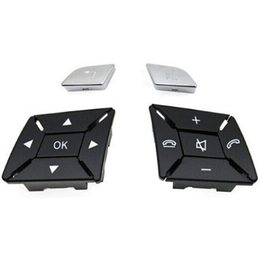 12Pcs Steering Wheel Control Button Switch Black for Benz A B C E Class W204 New n