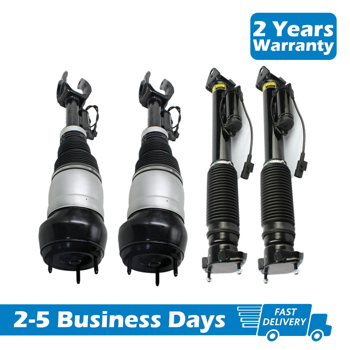 4PCS Front Rear Air Suspension Struts w/ADS for Mercedes W166 X166 ML350 GL500