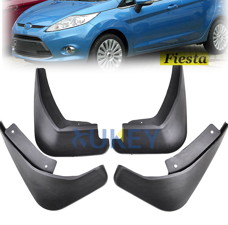 Fit  for ford  Fiesta 2009-2016 MK7 Mud Flaps Splash Flaps Front+Rear Q
