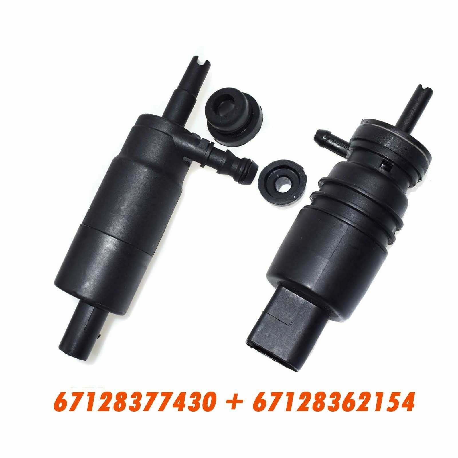 HEADLIGHT+WINDSHIELD WASHER PUMPS for BMW E46, E90, E60, X5 67128377430 Q