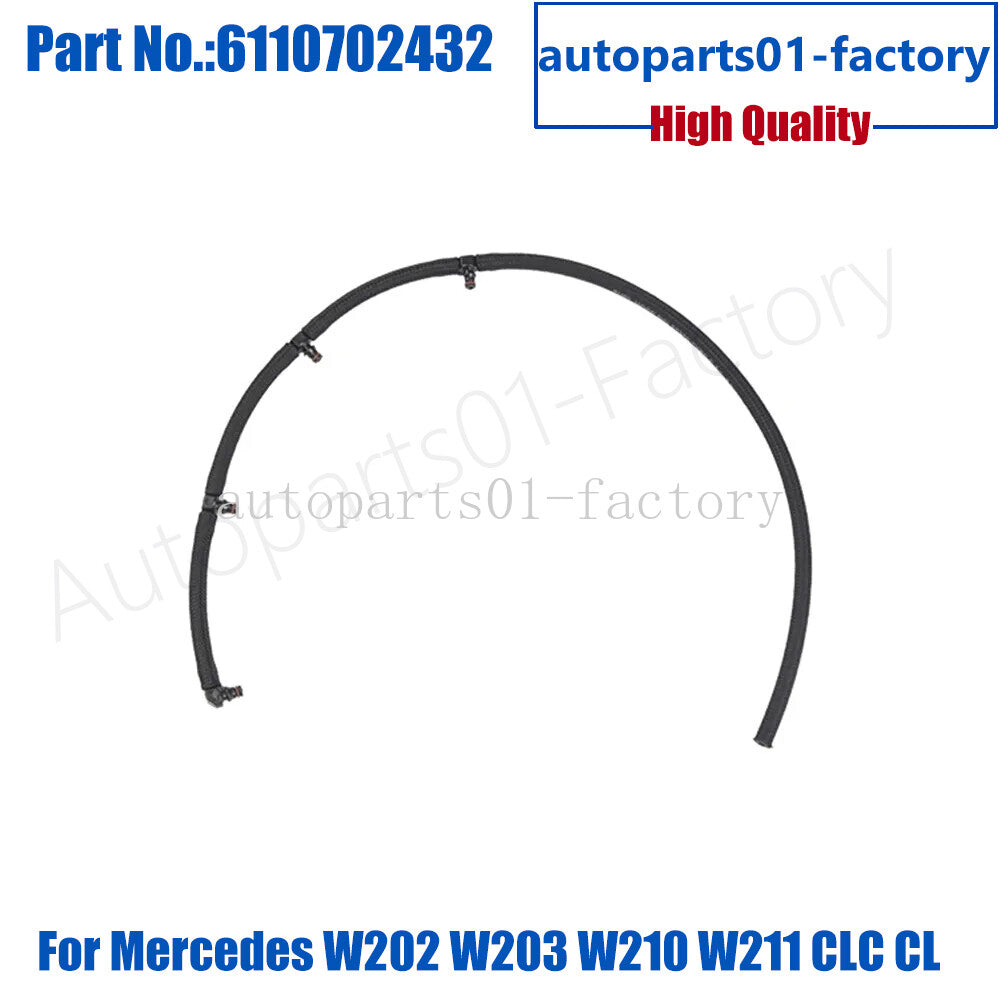 New Fuel Overflow Leak Off Pipe for Mercedes-Benz W202 W203 W210 W211 CLC CLK