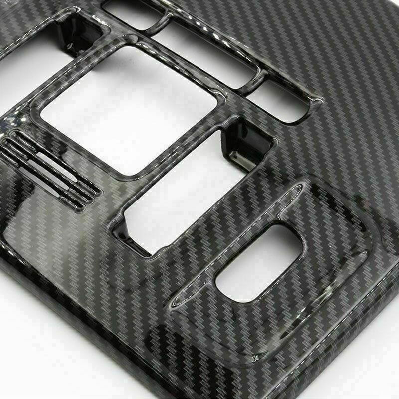for Toyota for Camry 2018-21 Carbon Fiber Style Front Reading Light Lamp Cover Trim