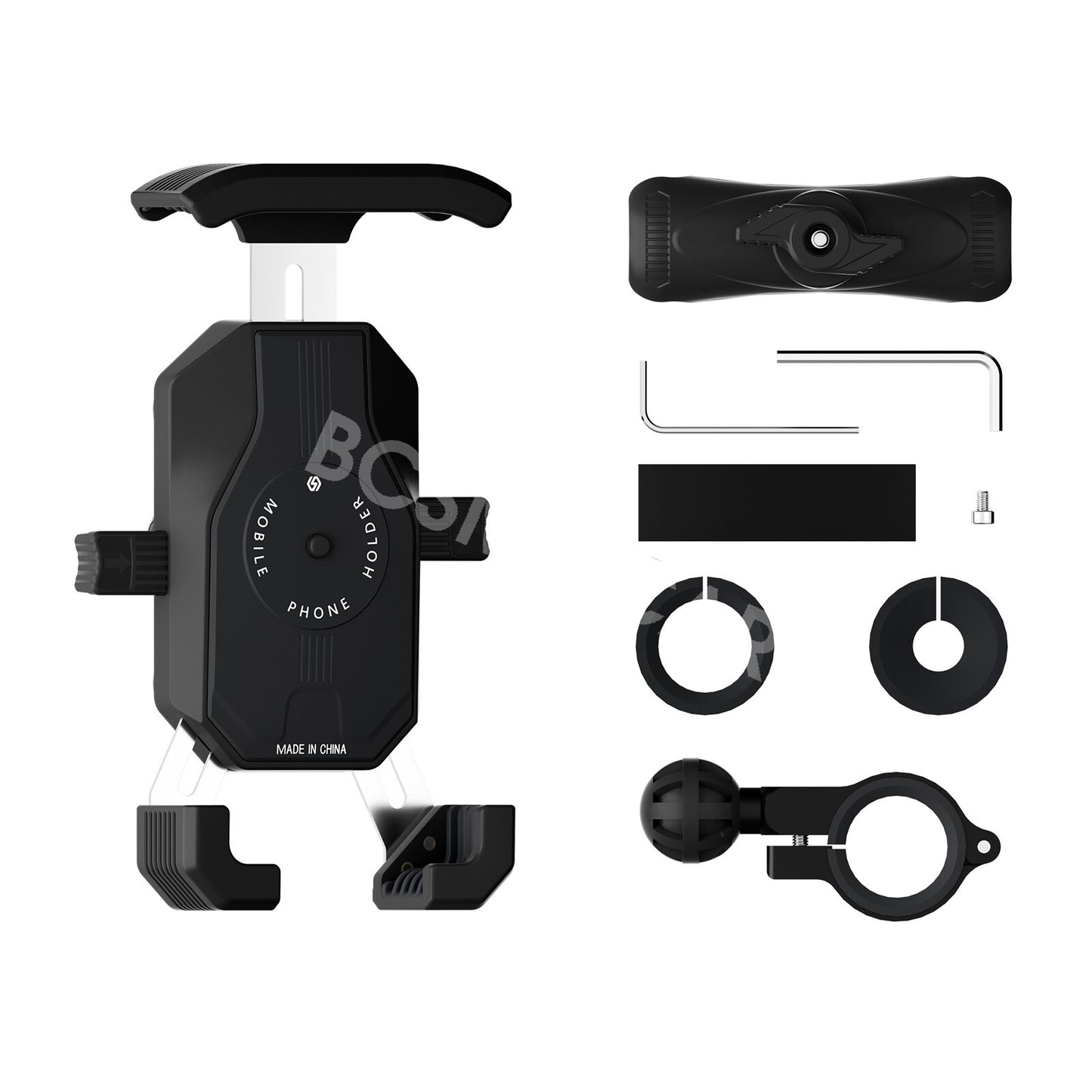 Motorcycle Handlebar Mobile Phone Holder Adjustable Accessories For Apple Iphone Q