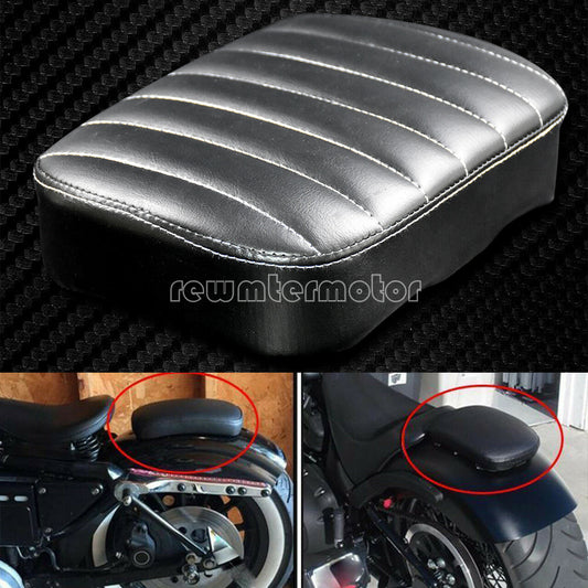 Universal Stripe Rear Passenger for Seat Pad 8 Suction Caps Fit for Harley Chopper