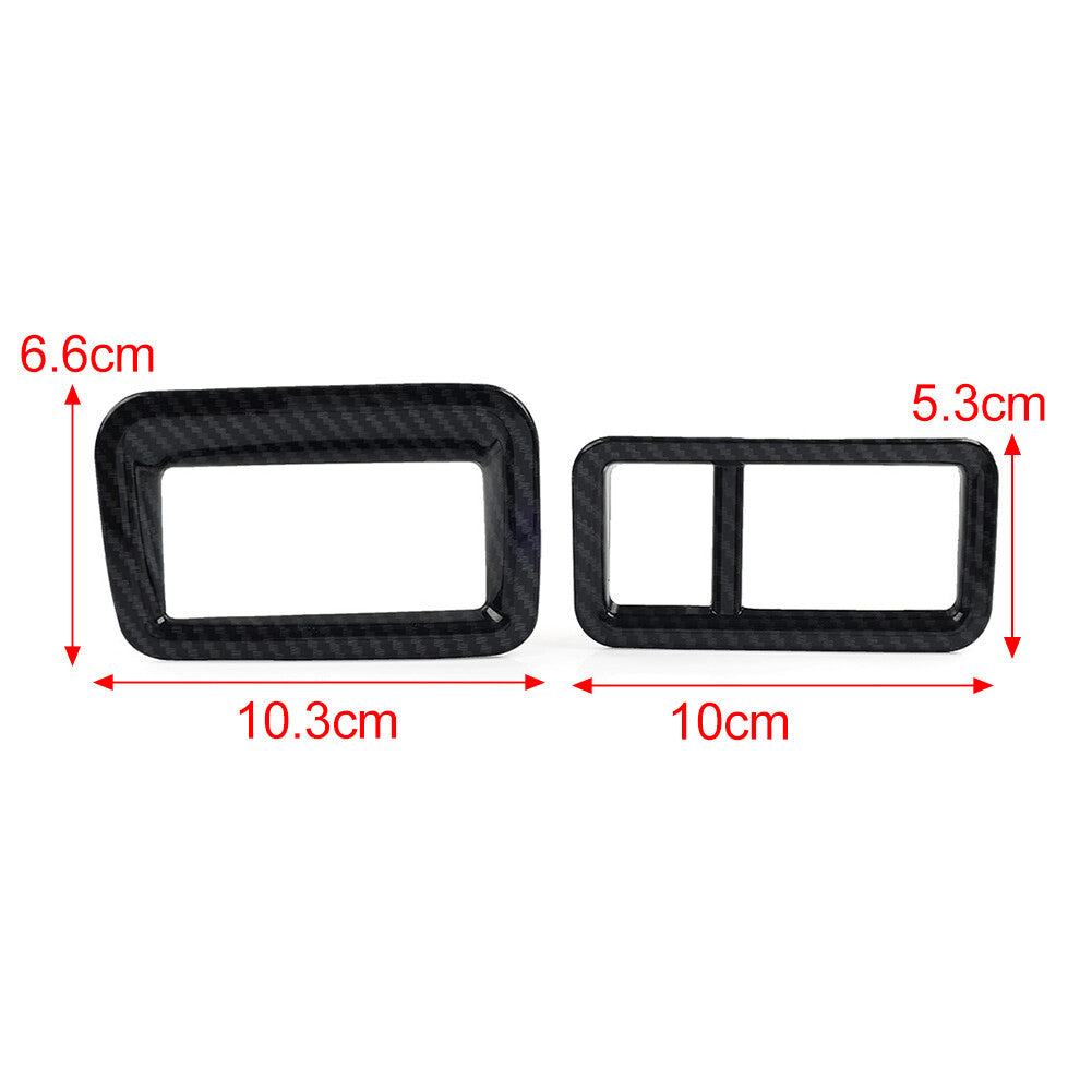 Headlight Adjustment Switch Button Cover Trim for Toyota CHR C-HR 2016-2023