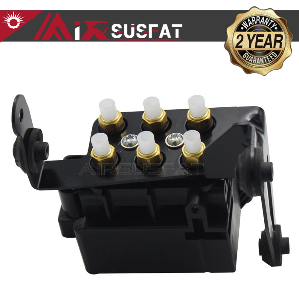 Air Suspension Ride Valve Block w/Bracket for Porsche for Panamera 970 2010-2016